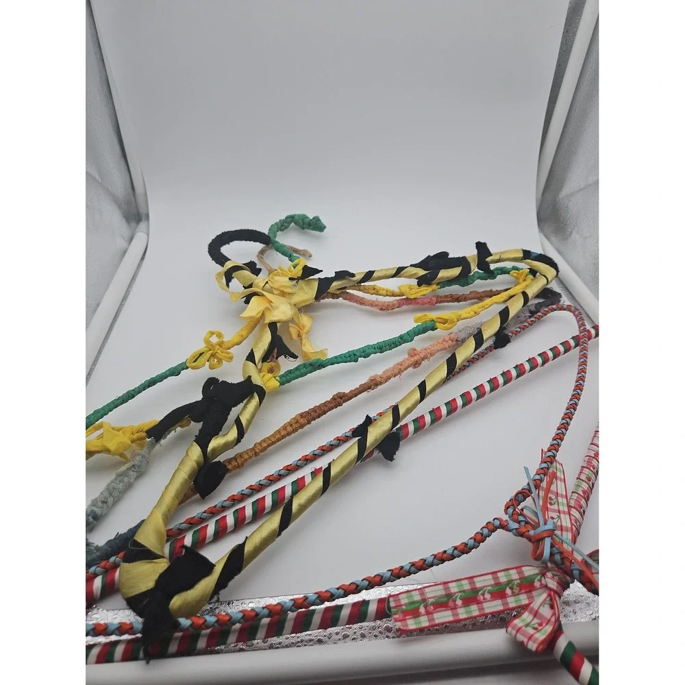 🎀 Handmade Fabric-Wrapped Wire Clothes Hangers with Decorative Bows 🎀